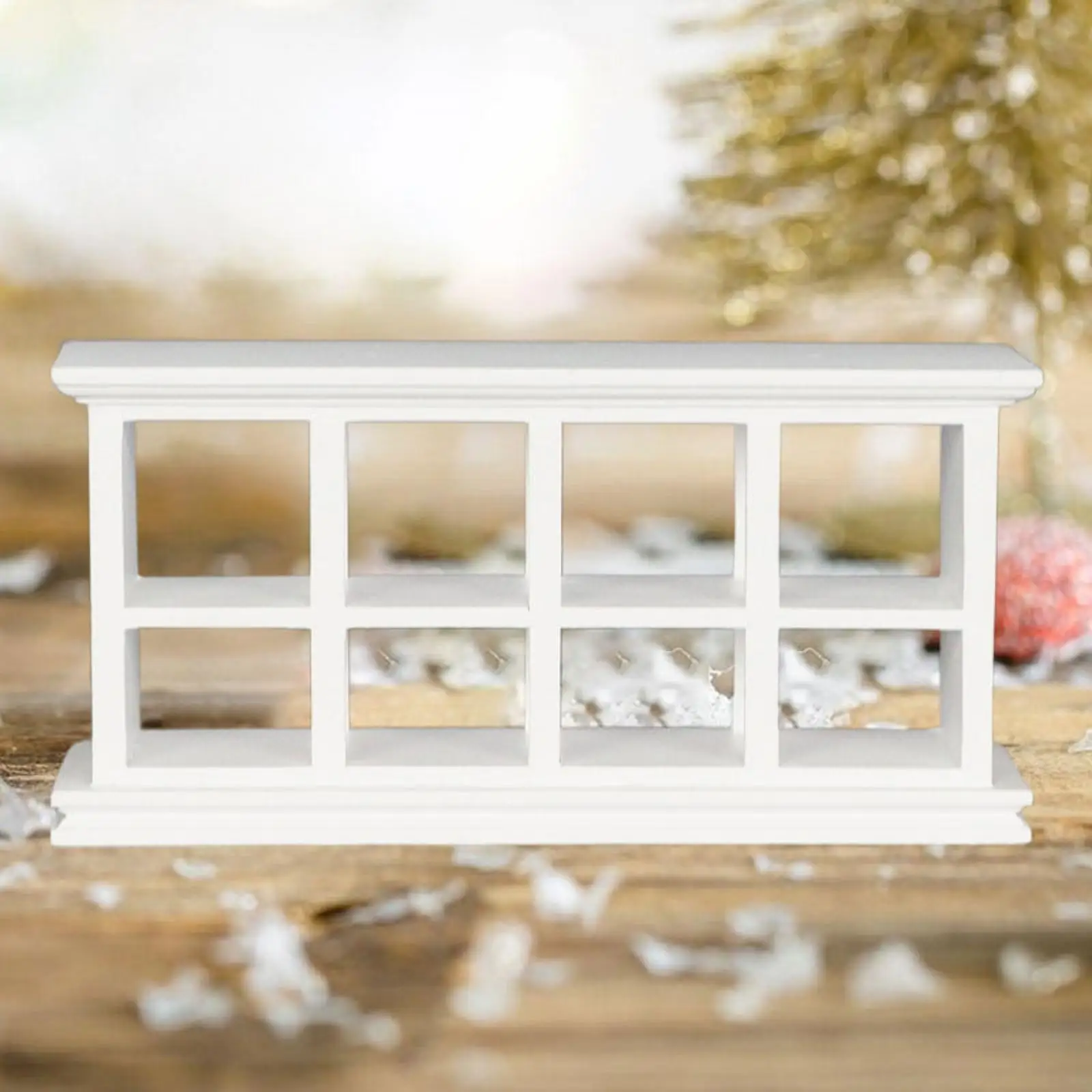 1:12 Dollhouse Cabinet Doll House Storage Decoration Wooden DIY Mini House