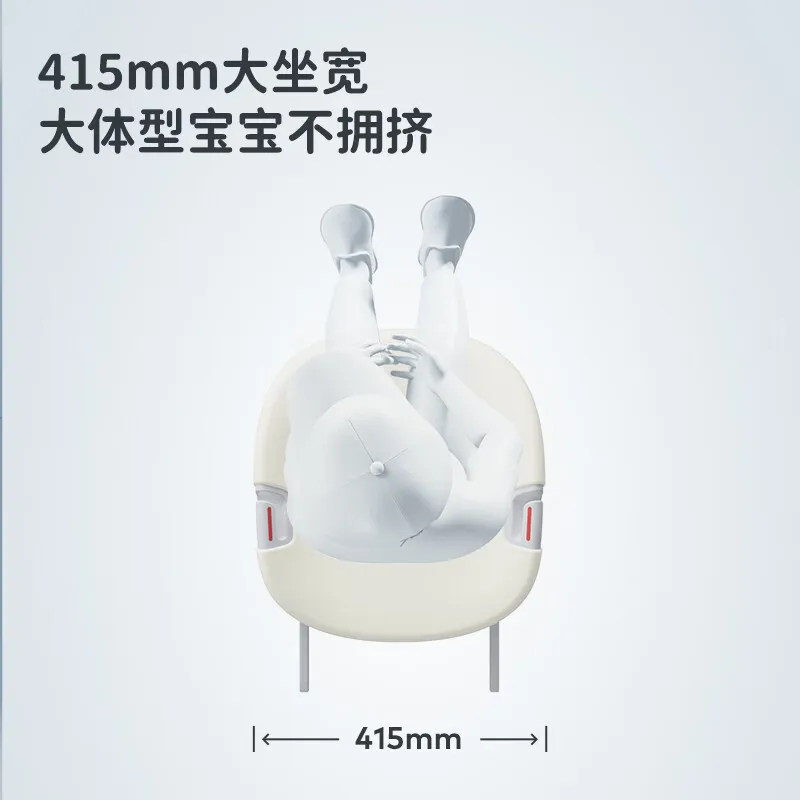 Asiento elevador para coche – Almohadilla de seguridad infantil - imagen 3