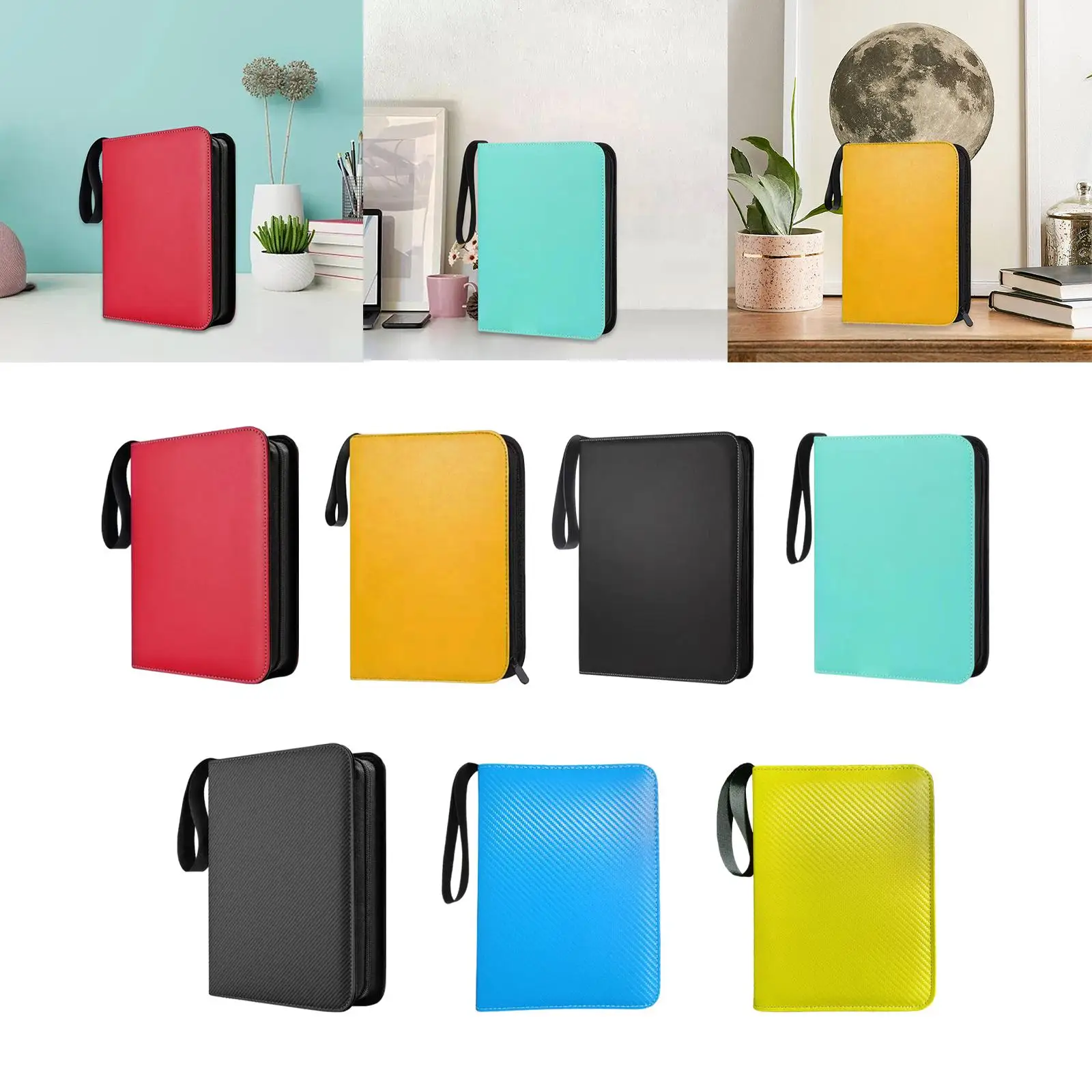 Card Book Collector Album Folder Photocard Binder 9 Pockets for TCG Album