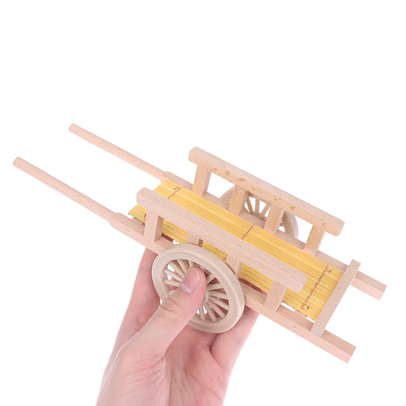 Conjunto completo - Casa muñecas con carretilla