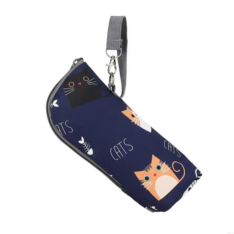 QX2D Estuche para guardar biberones leche infantil con protecciones térmicas para alimentación viaje - imagen 5