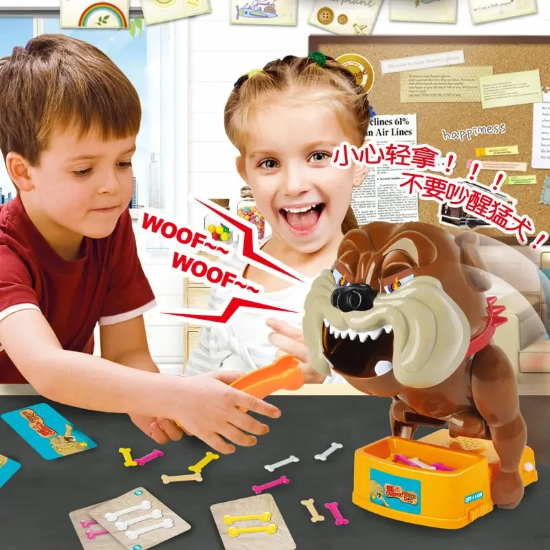 Divertidos juegos para padres e hijos, cuidado con el perro, no despertar, juguetes para perros, juegos de mesa para niños, juguete complicado, juguete para perros malos, juguete para tomar huesos - imagen 3