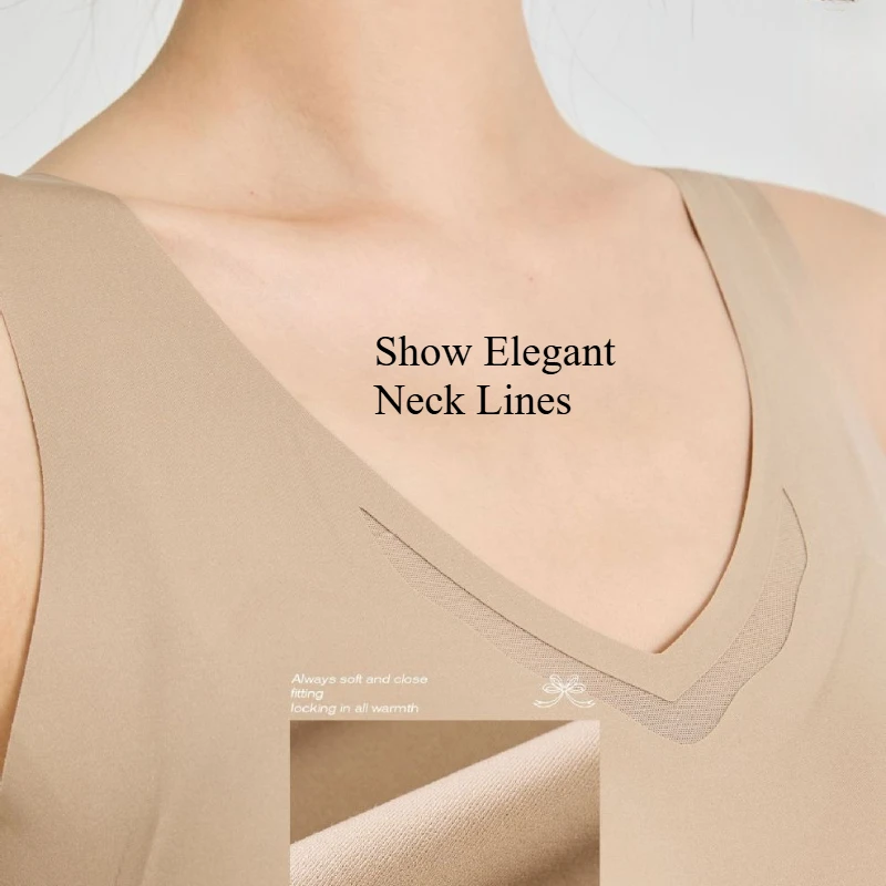 Chaleco cálido de doble forro polar para mujer, capa Base adelgazante sin costuras con sujetador incorporado, ropa interior moldeadora de Halloween para otoño e invierno - imagen 5