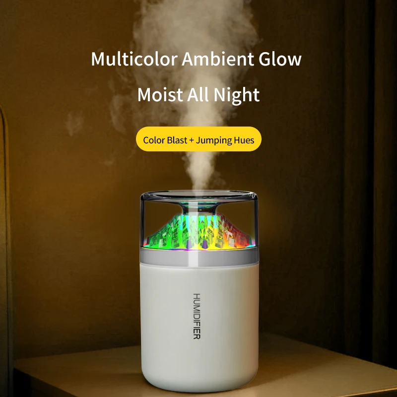 Humidificador de 180ml, luz de ambiente colorida, mini taza de fragancia portátil para corte de coche, diseño de asiento, spray delicado, humidificación para el hogar - imagen 3