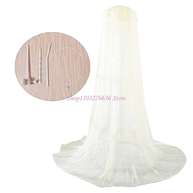 R6FD Cuna bebé Cuna bebés Cuna Mosquito Neta carpa colgante Capa cama cama cama Niños Regalo para - imagen 5