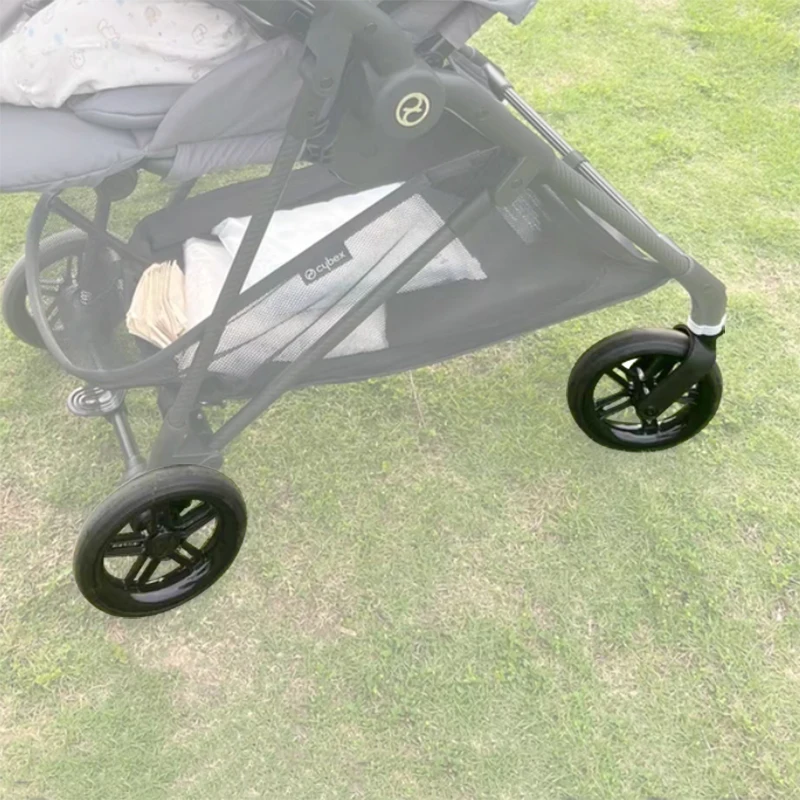 Rueda de Buggy para Cybex Melio 2/3, rueda delantera o trasera de carbono con eje, cochecito, venta completa, envío directo, accesorios DIY para bebé
