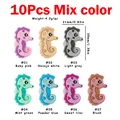 10pcs Seahorse Mix