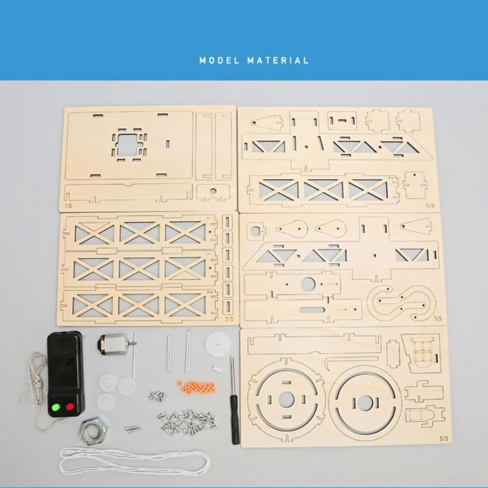 DIY Educational Toys Tower Cranes Science Experiment Kits for Teens Children