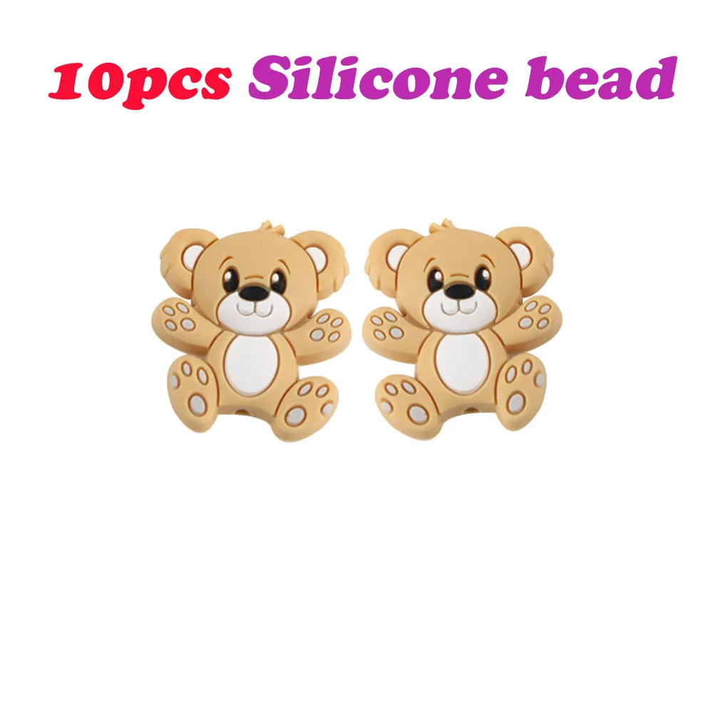 10pcs Brown