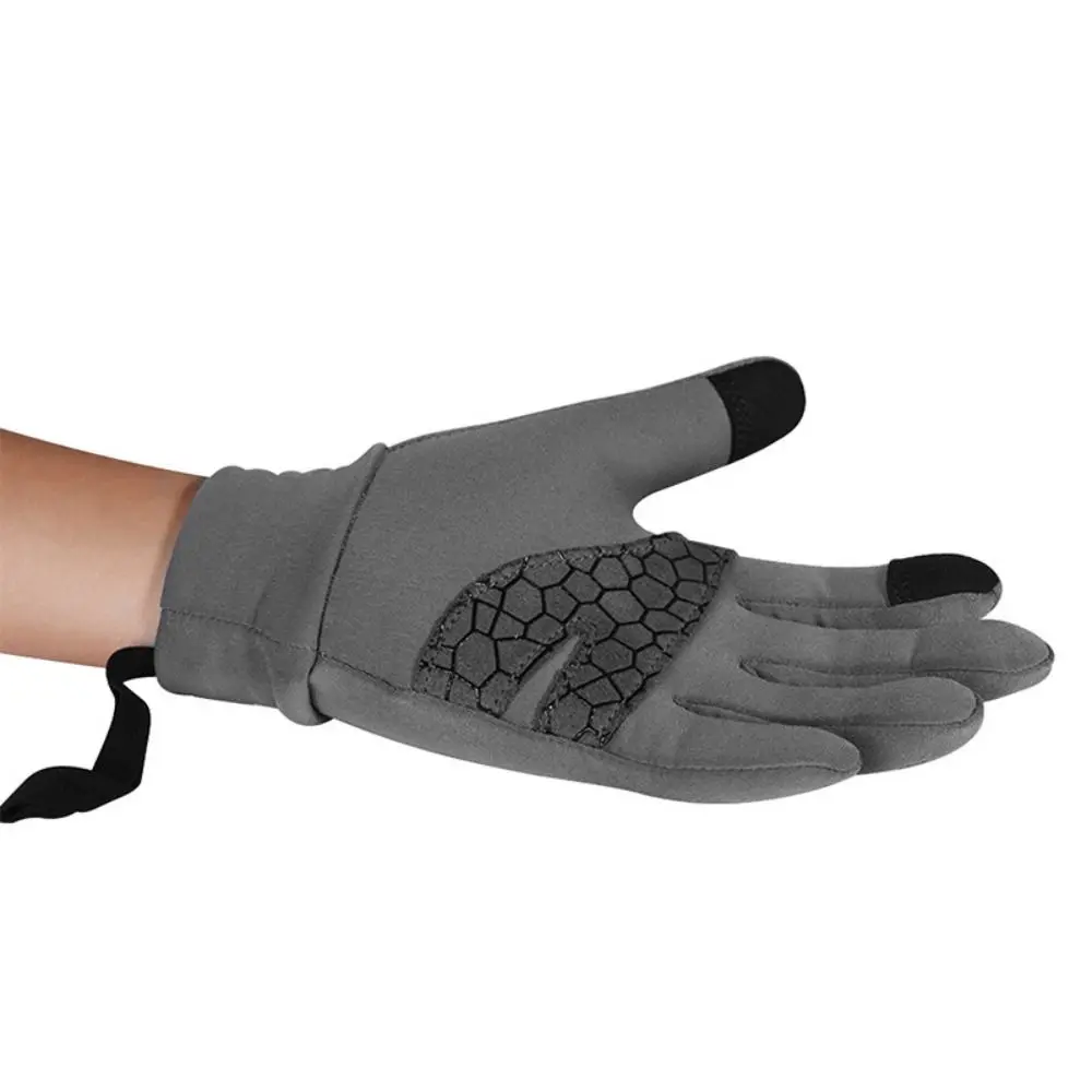 Guantes de ciclismo para niños con absorción de sudor, antideslizantes, a prueba de viento, cálidos, elásticos, para ciclismo deportivo - imagen 5