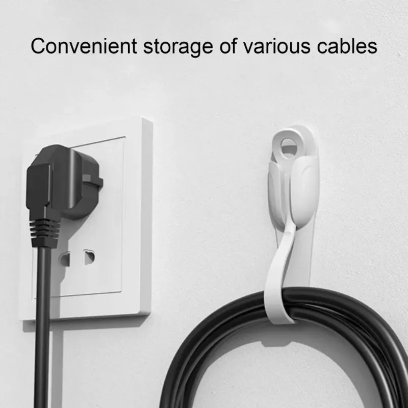 Organizador para cables silicona cocina extraíble sin taladro