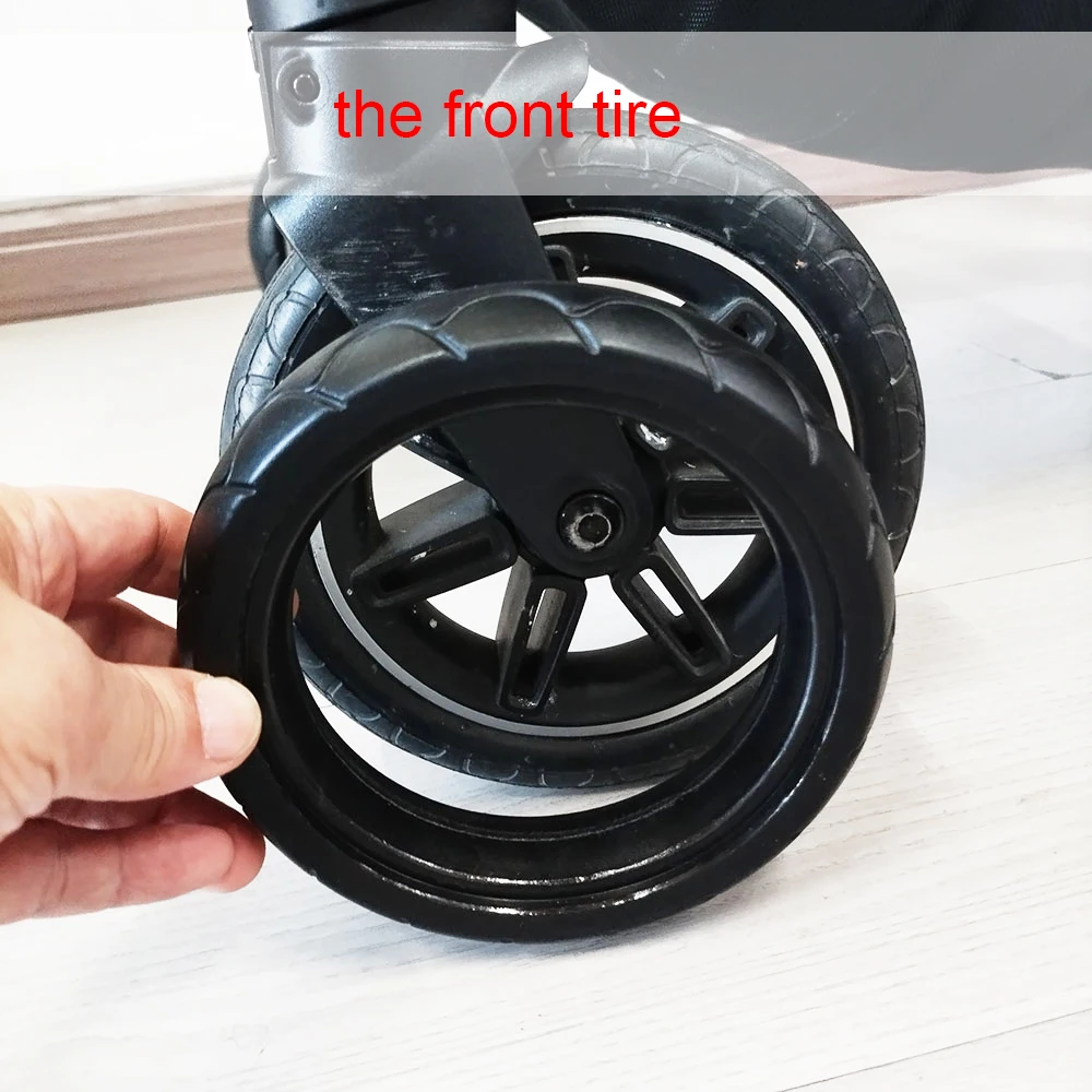 Neumático de Buggy cada uno para rueda delantera o trasera, cubierta de neumático sin cámara de PU personalizada, accesorios de repuesto compatibles con bricolaje para bebé - imagen 5