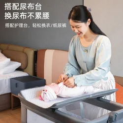 Cuna multifuncional y plegable para bebé – Camita neonatal