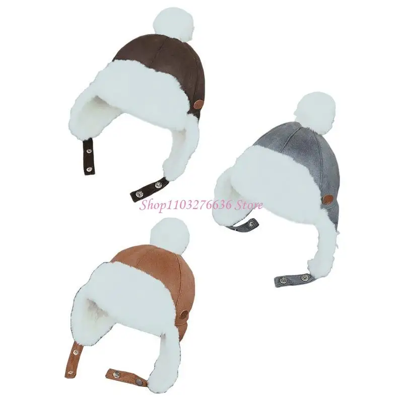 Gorro infantil con orejeras y forro polar – perfecto para invierno - imagen 4