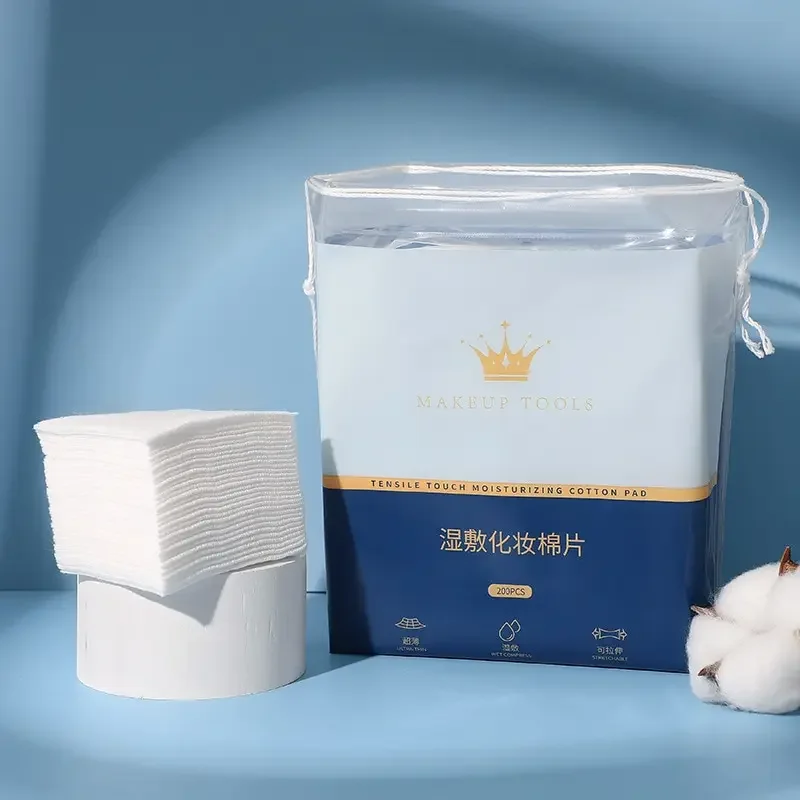 Almohadillas de algodón desechables elásticas para higiene facial - imagen 3