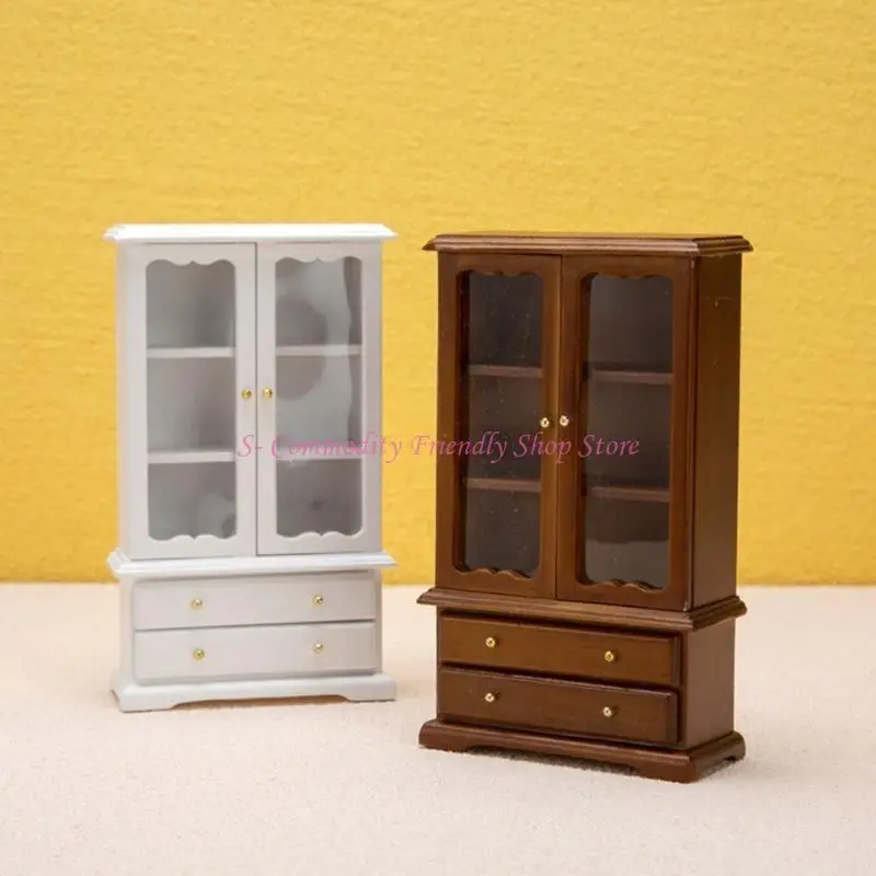 Estante exhibición 85AE, exhibición en miniatura para casas muñecas a escala 1:12, para juegos rol y - imagen 4