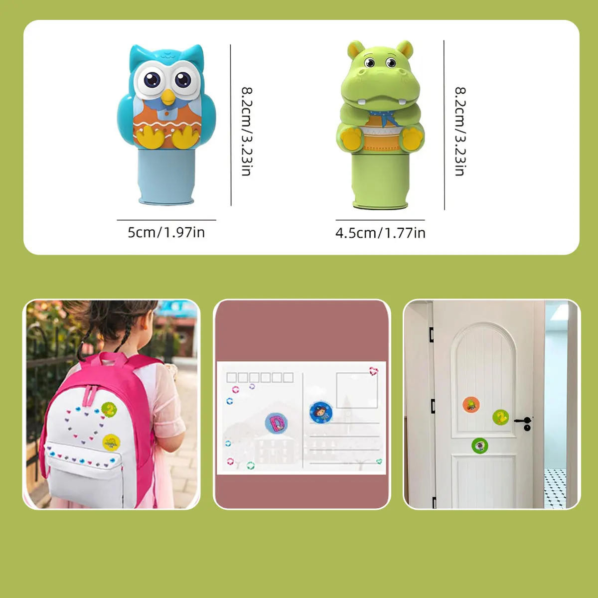 Sello mágico Montessori – Kit educativo con álbum y pegatinas - imagen 3