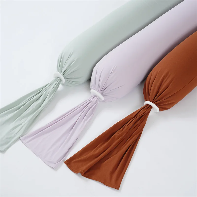 Almohada para embarazadas, gránulos, hebilla de silicona de doble extremo, almohada para embarazadas de caramelo, protección de cintura ajustable, almohada para dormir lateral - imagen 5