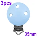 3 pcs pastel blue