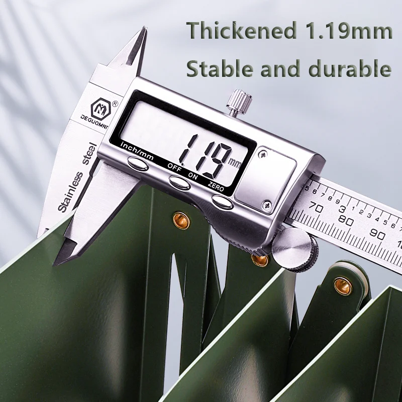 Estantería de escritorio ajustable de gran capacidad con caja para bolígrafos, estante de almacenamiento plegable telescópico de Metal, suministros de papelería para escuela y oficina - imagen 5