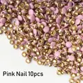 pink-nails 10pcs
