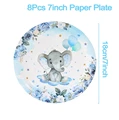 8pcs 7inch plates