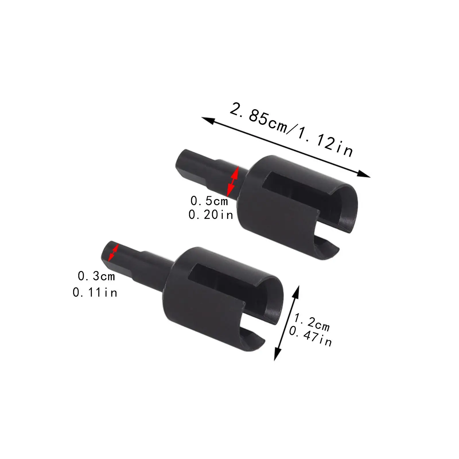 4x RC Differential Cups Strong Part for 1:10 RC Car / TT02 M05 /M06
