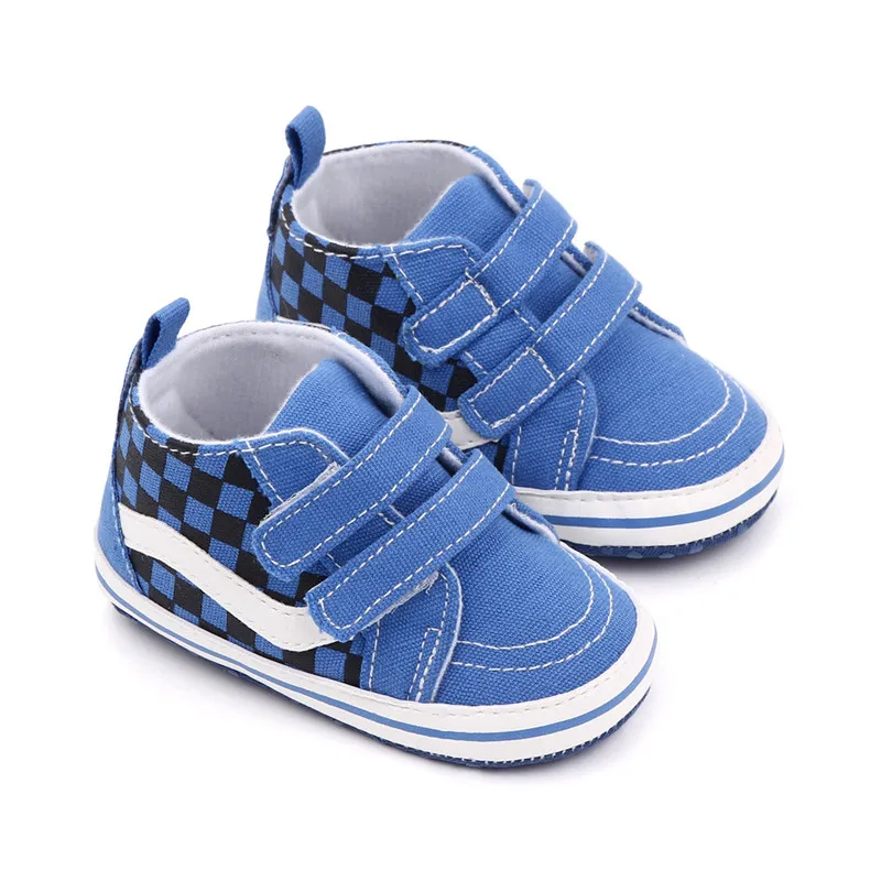 2025 nuevos zapatos de bebé de primavera y otoño, zapatillas de deporte de suela suave antideslizantes, zapatos casuales para niños recién nacidos, primeros caminantes de algodón para 0-18M - imagen 2