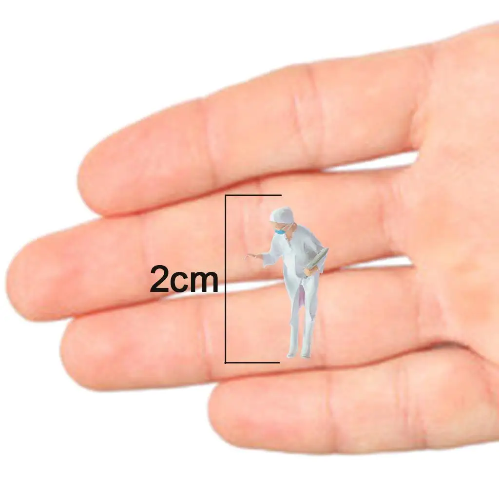 1:87 Scale People Figurine Hand Painted People Model People People Figures for