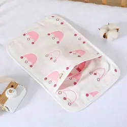 Funda de almohada para bebé de algodón suave con dibujos animados