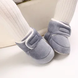 Botas de invierno para bebé cálidas con suela suave antideslizante