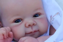 Juliette Reborn – Muñeca realista para coleccionista con cara dulce y pelo pintado a mano