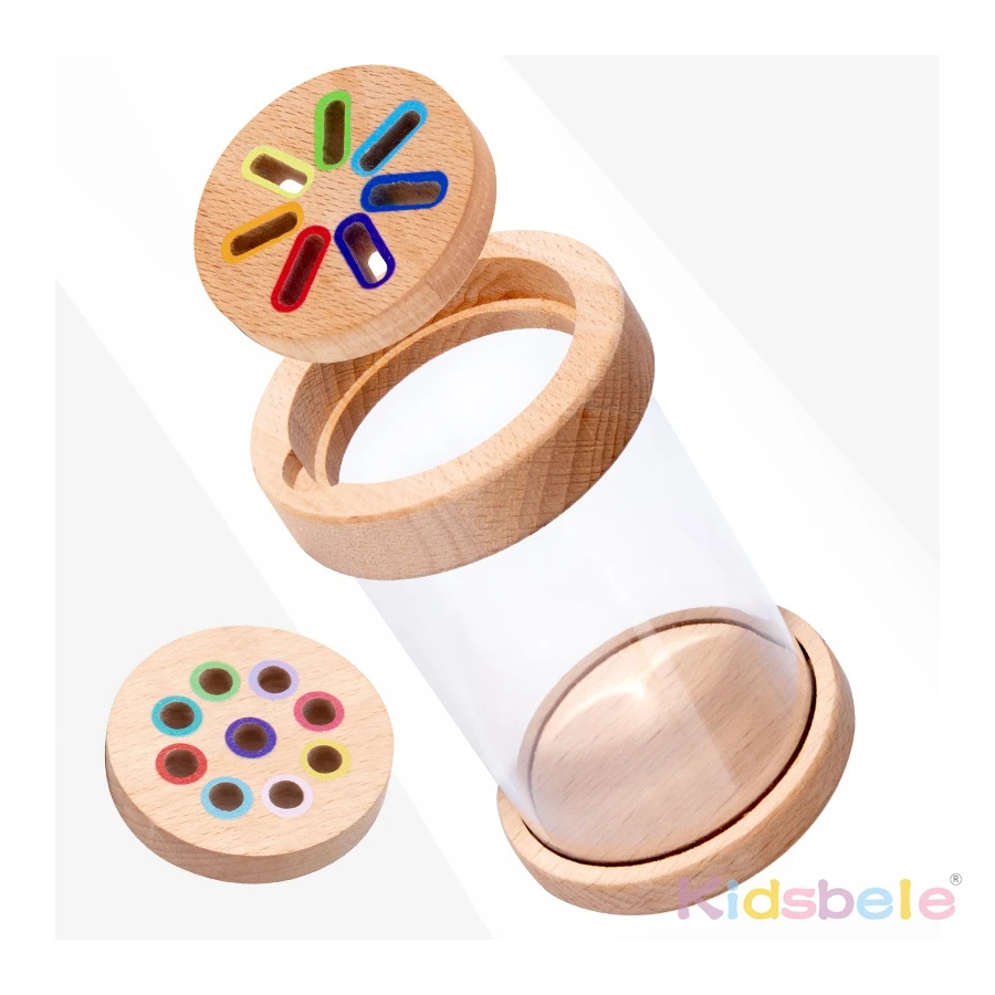 Clasificador de colores Montessori en madera – Juguete sensorial para niños - imagen 2