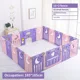Pink Purple 18pcs