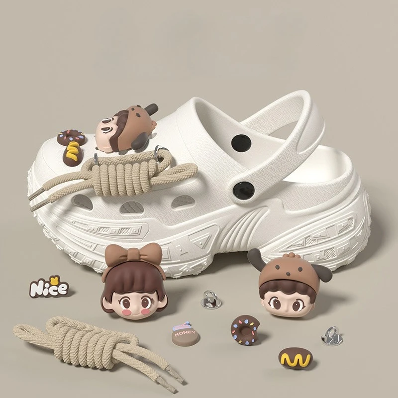 Pantuflas antideslizantes con plataforma EVA para niña - imagen 4
