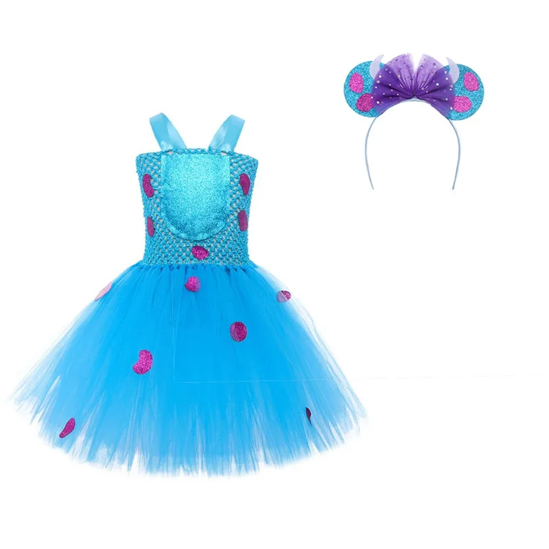 Vestido tutú de princesa para niñas – Ideal en fiesta y Halloween - imagen 2