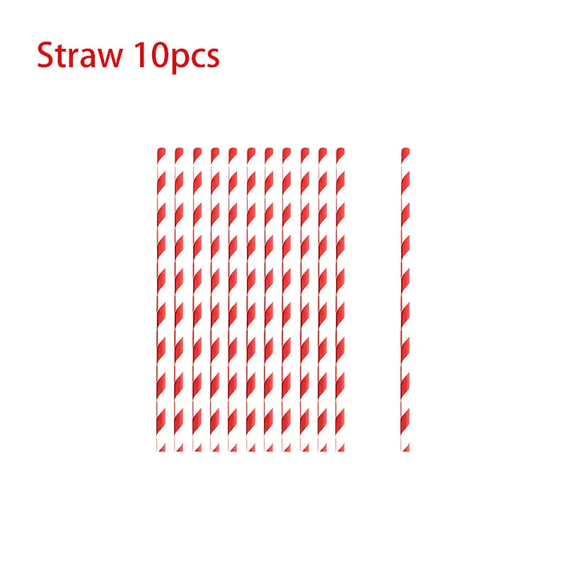 10pcs straws