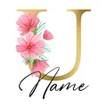 U with name