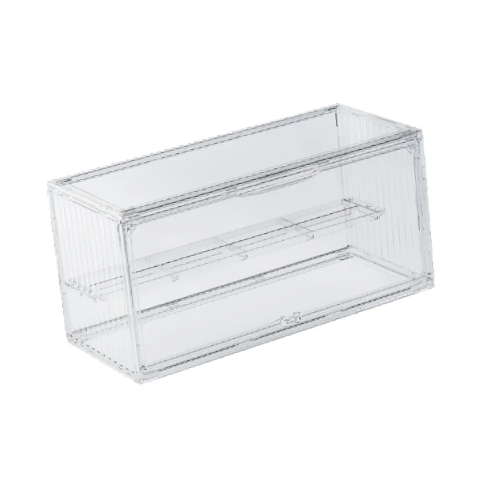 Storage Cabinet Display Box Organizer Protection Box Stones Versatile Countertop Clear Display Case Display Cabinet for Toys
