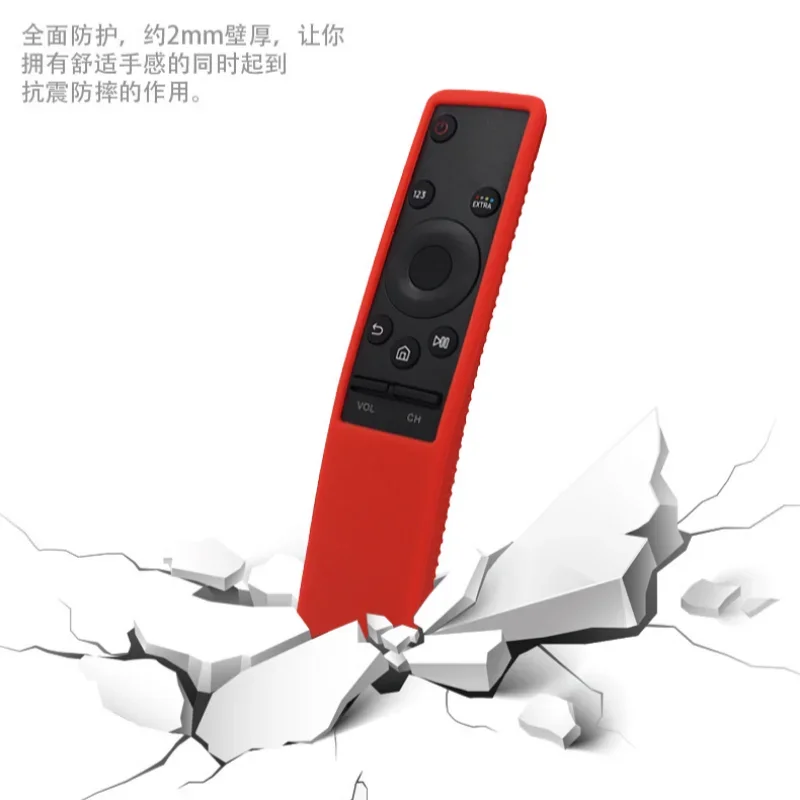 1 funda protectora de silicona para mando a distancia Samsung Smart Remote Cover TV BN59-01312A 01312H BN59 01241A 01242A soporte - imagen 5