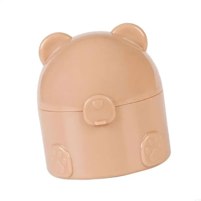 D7YD a prueba fugas plástico con recipiente para bebés plástico Compacto viaje para recién nacidos para recién - imagen 5