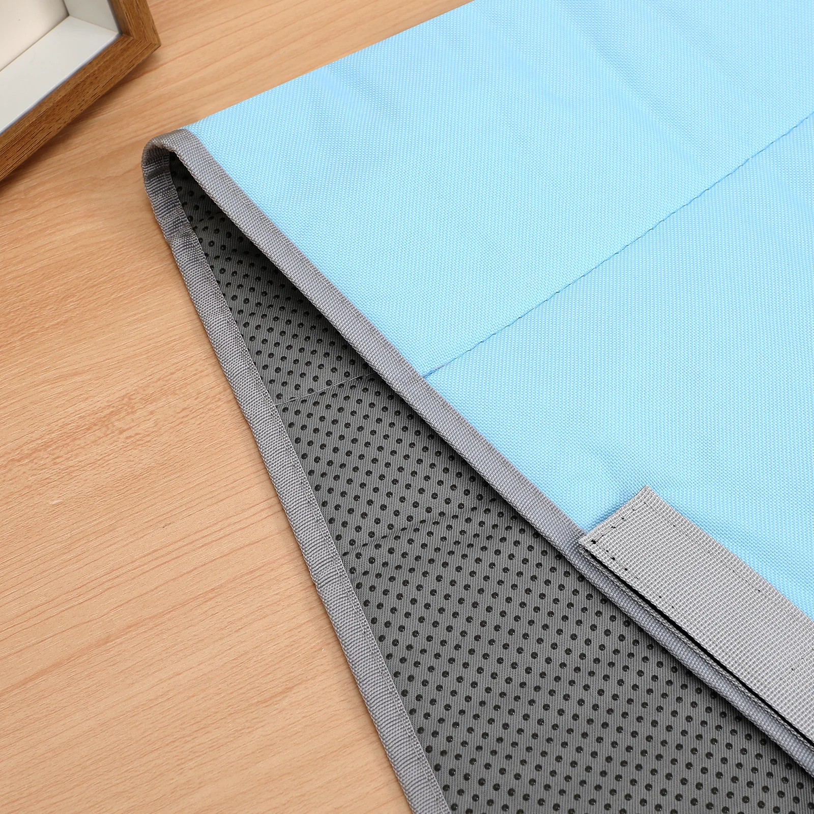 Reposapiés de cama lavable y ligero, tela Oxford de alta densidad, correa ajustable, asiento plegable de fácil instalación - imagen 3