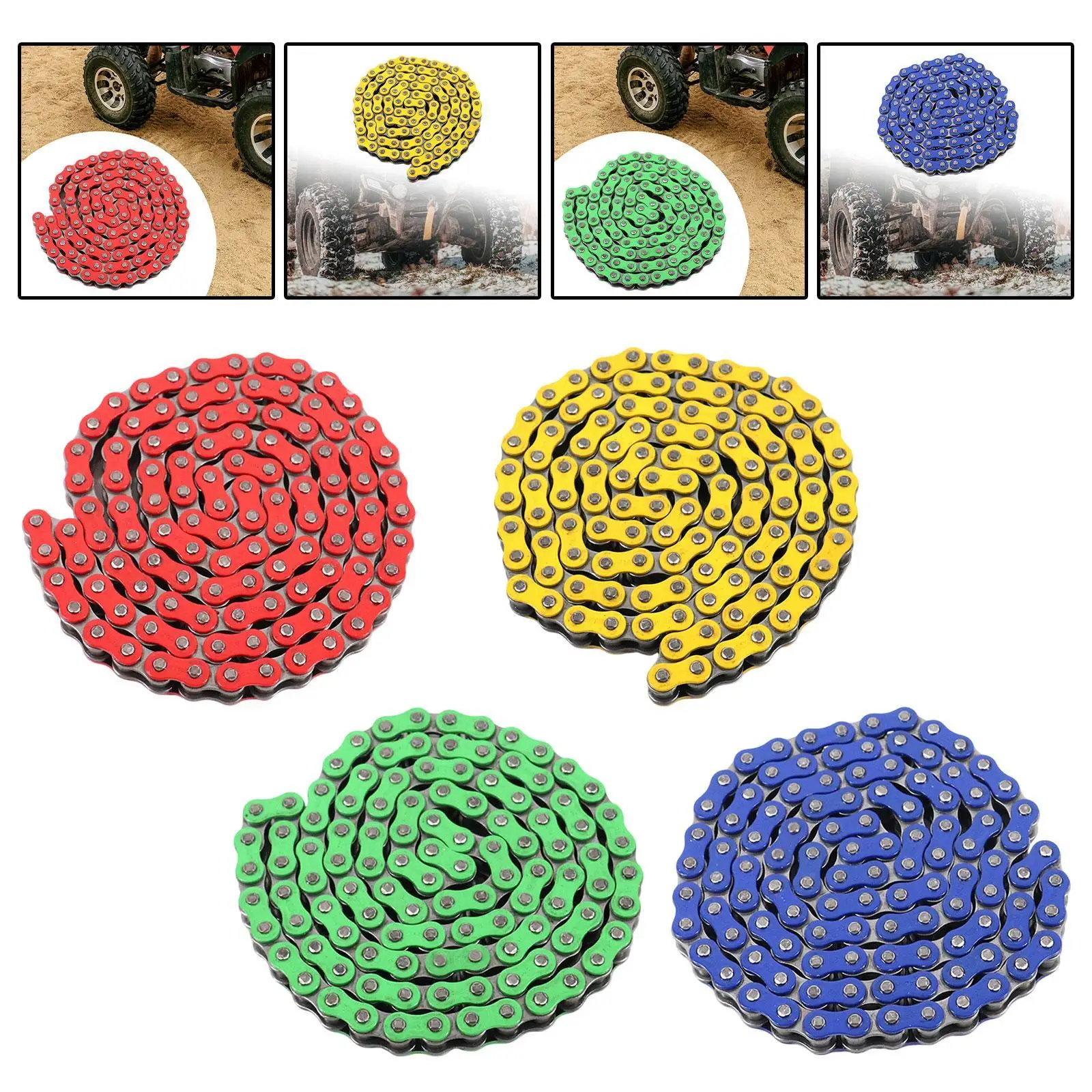 428H Motorcycle Drive Chain 110 Links Sturdy Motorcycle Chain Motorbike 428H Motorcycle Drive Chain 110 Links Sturdy Motorcycle Chain Motorbike