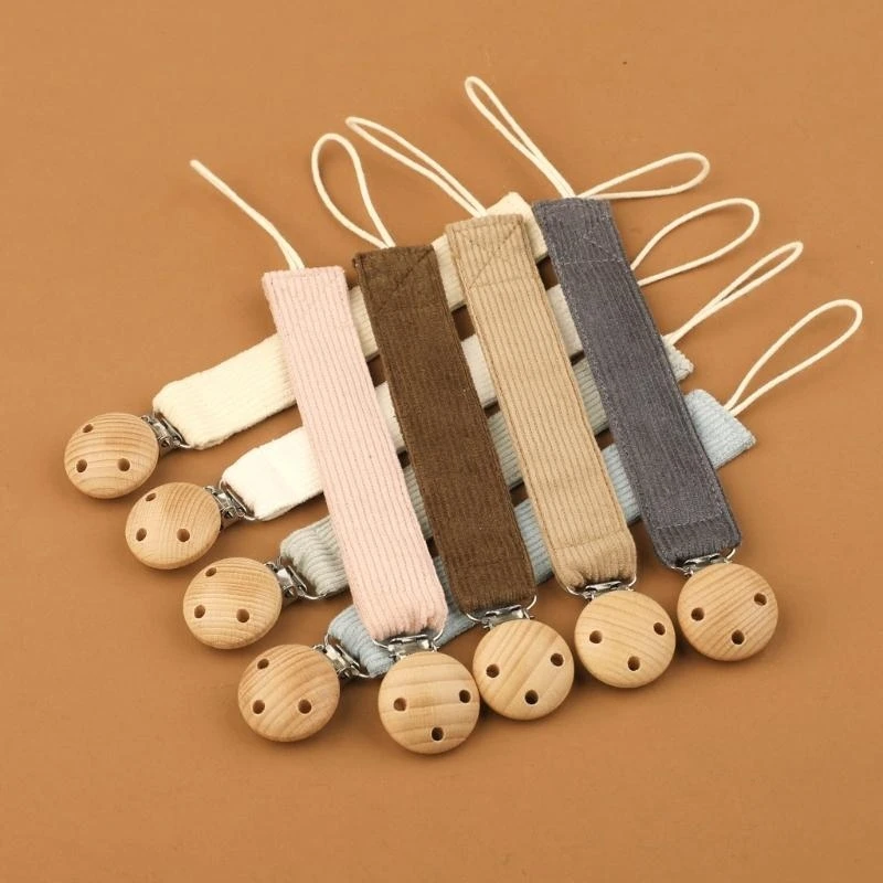 Clip para chupete bebé M76C, elegante soporte para chupete para recién nacido, Clip para chupete colorido - imagen 2