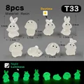 8pcs Luminous Rabbit