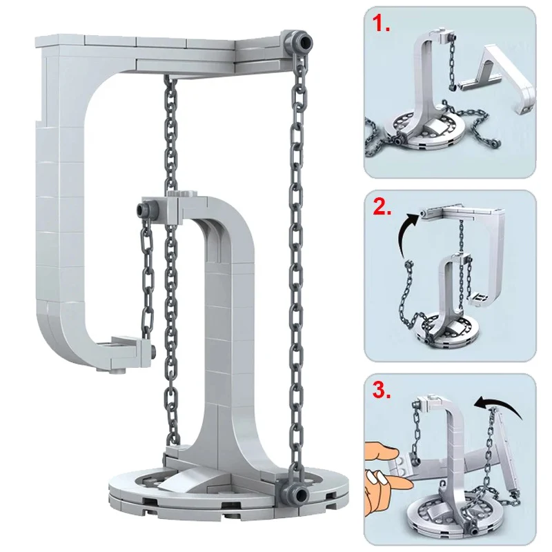56 Uds. Juego de bloques de construcción DIY creativos esculturas de tensegridad bloques antigravedad novela física equilibrio ladrillos juguetes regalo para niños - imagen 2