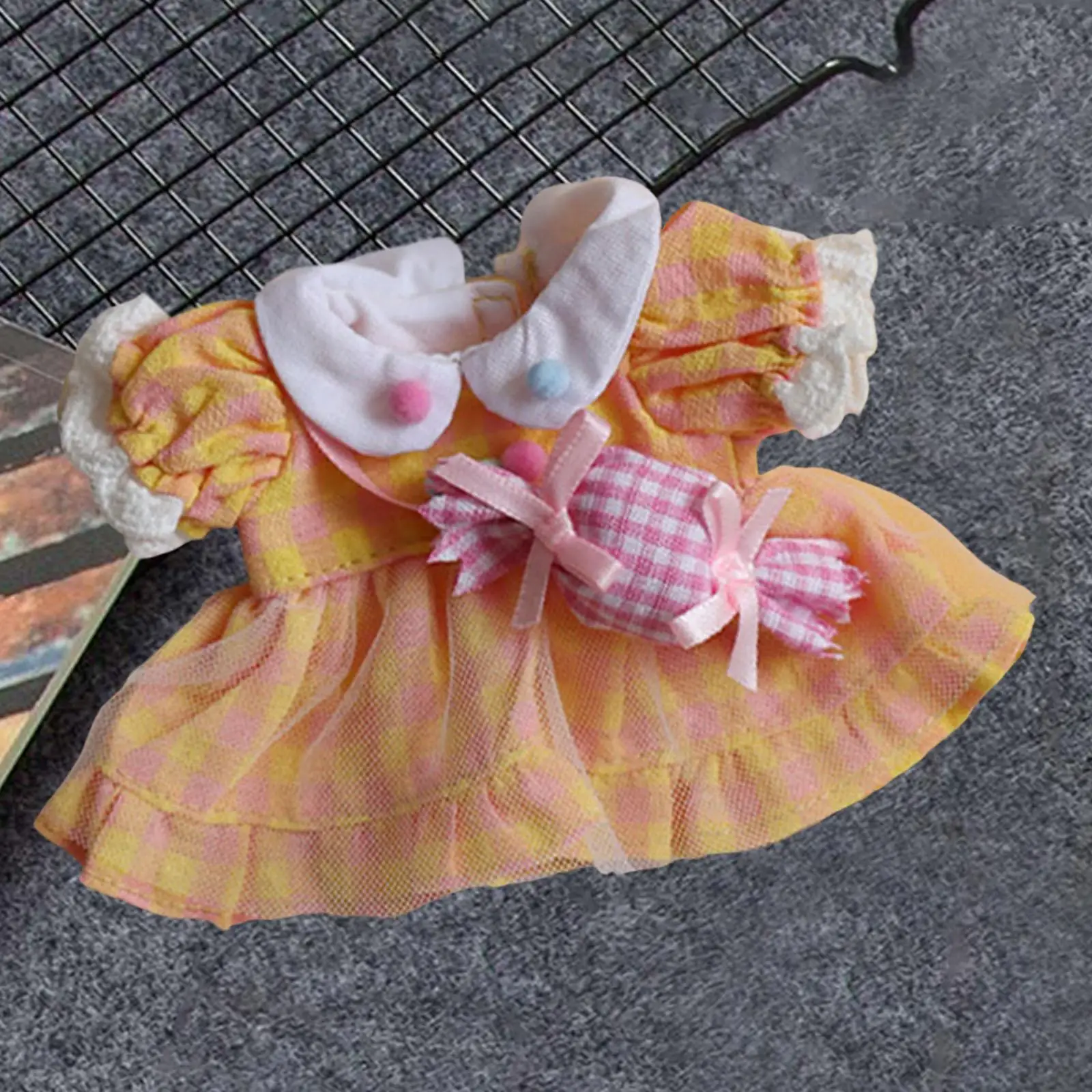 Fashion Doll Dress Costume for 10-15cm Girl Dolls Dress up New Year Gifts, Halloween Gifts