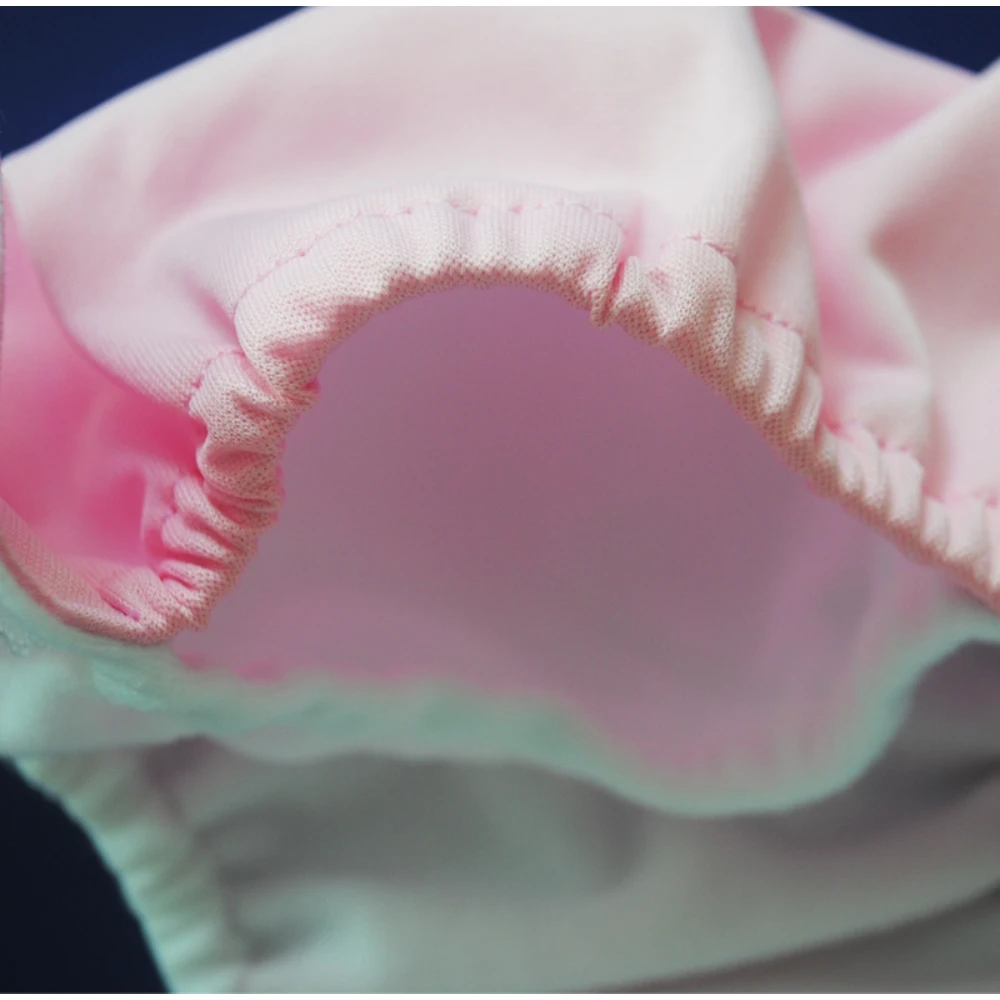 ALVABABY Carcasa de pañal para recién nacido con gancho y bucle con un bolsillo para bebé de menos de 12 libras Carcasa de pañal reutilizable para recién nacido - imagen 4