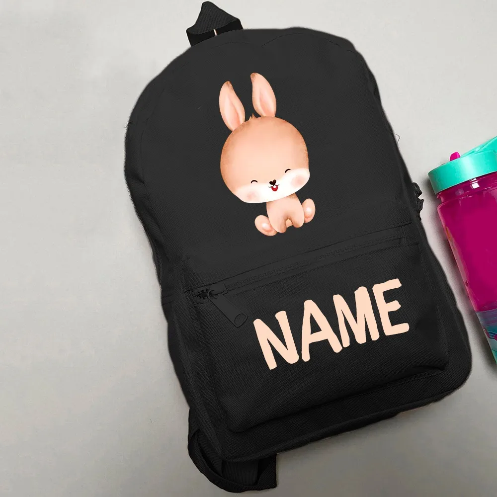 Mini Mochila León personalizada con nombre para escuela infantil - imagen 2