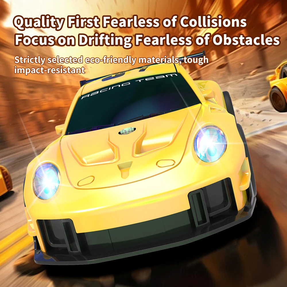 JJRC Q228 coche de Control remoto iridiscente RC Drift Racing juguete 2,4G modo de batalla multijugador vehículo acrobático eléctrico para niños regalos - imagen 5